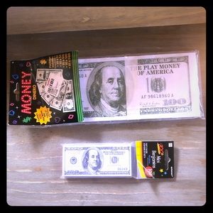 Play Money $100 Bills - Large and Small
